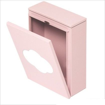 戸建郵便受箱FUMI 薄桜(うすざくら) 幅450×奥行400×高さ815mm 249-890 1