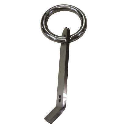 SUS一般用自在丸環 への字型 250 φ19x400 242133 1