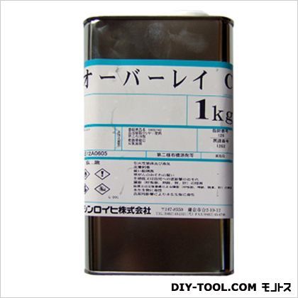オーバーレイCロイヒカラーネオ・ルミノサイン用上塗り クリヤー 1kg 2000BV 1個