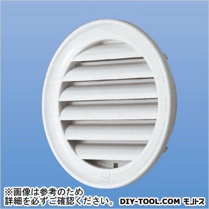 丸型ガラリ(プラスチック成型網付) SGM-75P 1