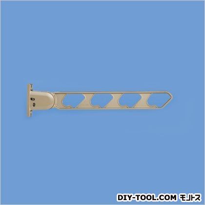 ラチェット式物干金物(窓壁・下可動型)