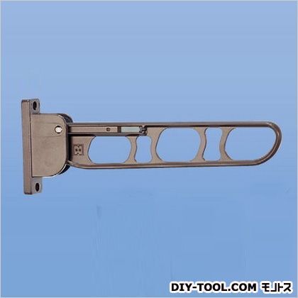 バルコニー物干金物(縦収納型)