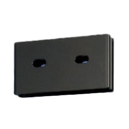 神栄ホームクリエイト バルコニー物干金物用取付金具 80×157×11mm ダークブロンズ SK-165M-BC 2個...