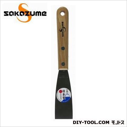 長木柄ステンレス金ヘラ 38mm 1