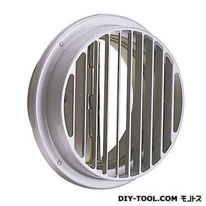 外壁用ステンレス製換気口厚型縦ガラリ防火ダンパー付