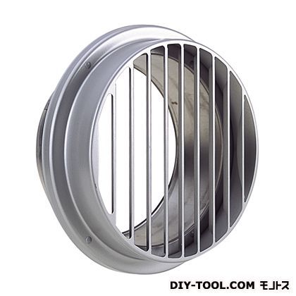 外壁用ステンレス製換気口厚型縦左吹きガラリ