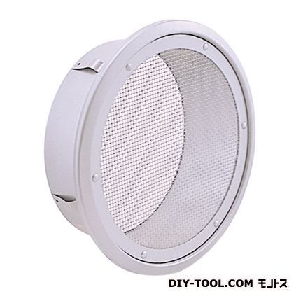 外壁用ステンレス製換気口(フラットグリル)金網型10メッシュ CN65S 1