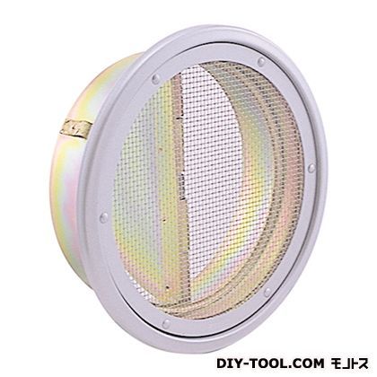 外壁用ステンレス製換気口金網型10メッシュ防火ダンパー付 CND100S 1