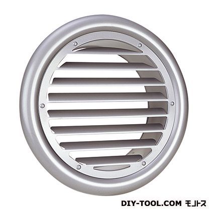 外壁用ステンレス製換気口(フラットグリル)内向ガラリ型