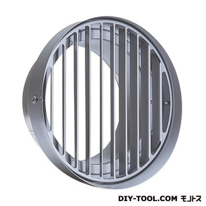 外壁用ステンレス製換気口縦内向ガラリ型水切り付