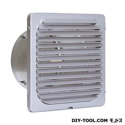 外壁用ステンレス製換気口角型ガラリ防火ダンパー付