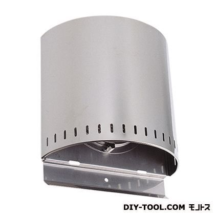 ステンレス製換気口(バイパスフード)金網型10メッシュ耐外風 NFN75S 1