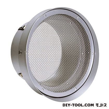 外壁用アルミ換気口(フラットグリル)金網型10メッシュ水切付