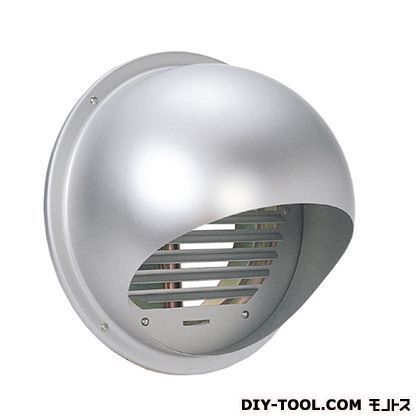 外壁用アルミ製換気口(セルフード)同芯ガラリ型防火ダンパー付