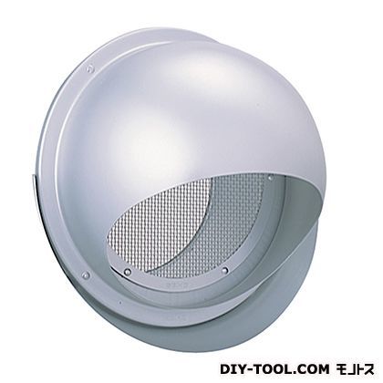 アルミ換気口(セルフード)同芯金網型10メッシュワイド水切付 SFN75M 1