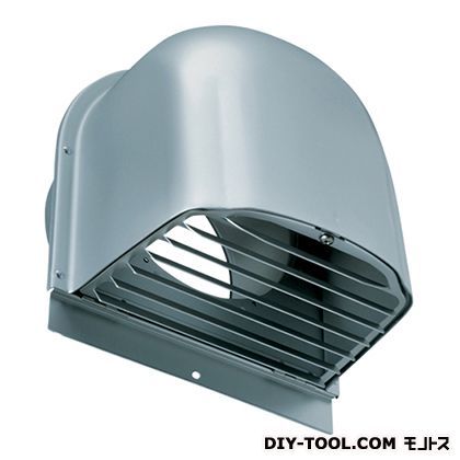 外壁用アルミ製換気口(深型フード)ガラリ型下部開閉タイプ CFX50 1