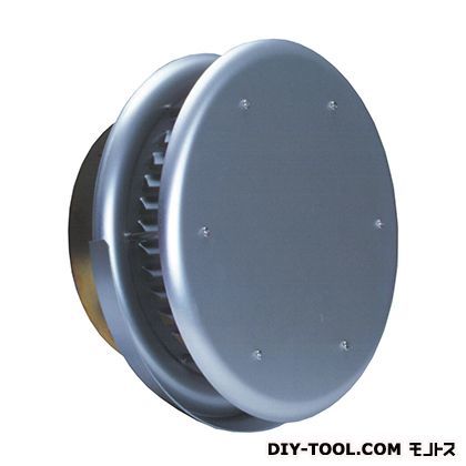 アルミ製換気口ガラリ型水切り付フラットカバー付防火ダンパー付 SXBD100M 1