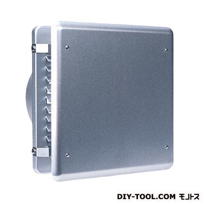 外壁用アルミ製換気口角ガラリ型フラットカバー付低圧損 KXB75 1