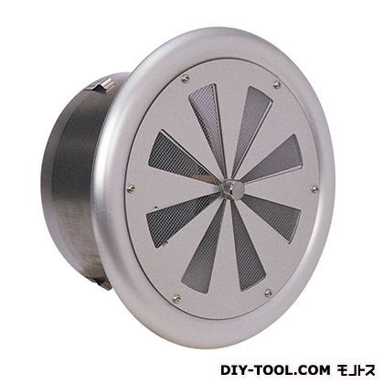 室内用換気口アルミレジスター防虫網付スライド式防火ダンパー付 SLD100 1