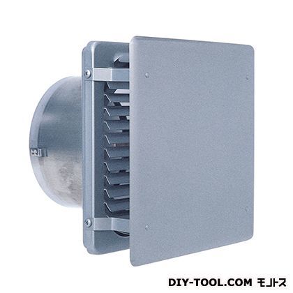 BL認定品ステンレスフラットフード付角ガラリ型防火ダンパー付