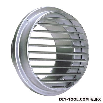 BL認定品外壁用アルミ換気口ベントキャップ厚型低圧損 SV75ABL 1