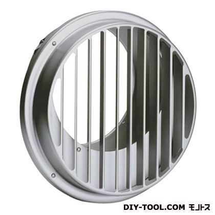 BL認定品外壁用アルミベントキャップ厚型偏芯縦ガラリ低圧損 ST75HBL 1