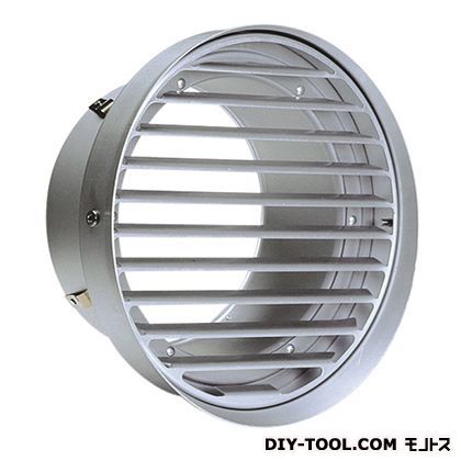 BL認定品外壁用アルミフラットグリル内向ガラリ型水切付