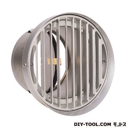 BL認定品アルミフラットグリル縦ガラリ型水切付防火ダンパー付