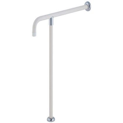 T形丸棒手すり(腰掛便器用) アイボリ 700mm NO-865 1