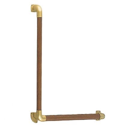 L形丸棒手すり(自然木)