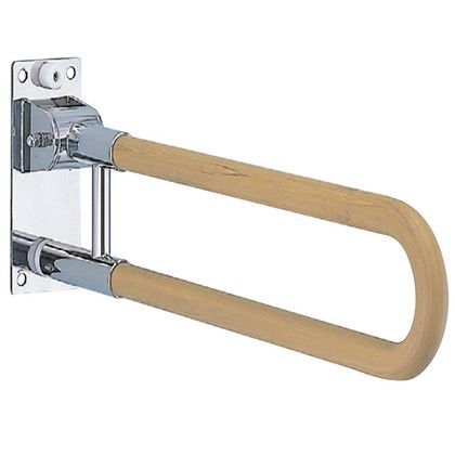 はね上げ式手すり ライトオーク 700mm NO-856 1