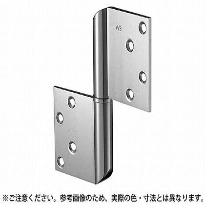 角切異形旗丁番 ホワイト 127×102 BB-104 1