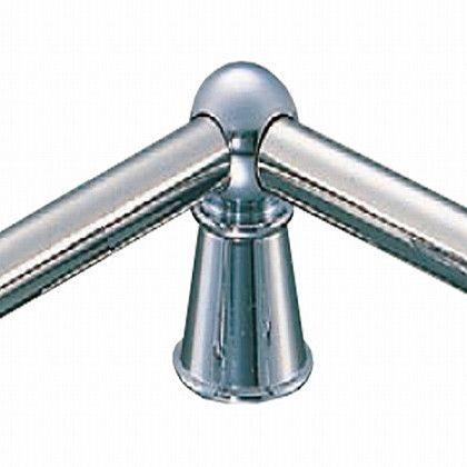 丸義星回転ブラケット(90°) クローム BR-3 1