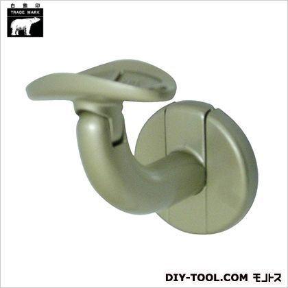 C形首振ブラケットL受 シルバー 35径 BR-610 1