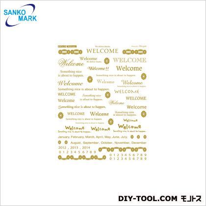 Welcome ウォールステッカー RWS-170 1枚