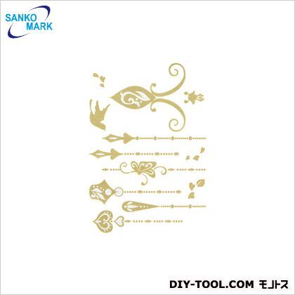 きらきらバラのシャンデリア ウォールステッカー CWS-178 2枚