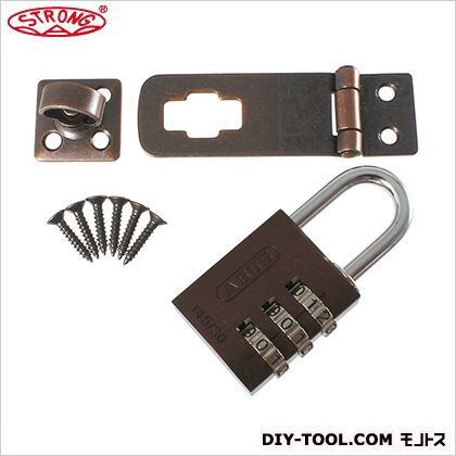 ストロングステンレス掛金銅メッキ仕様 アンティーク銅 55mm NF-FC-SU-AC-55 1