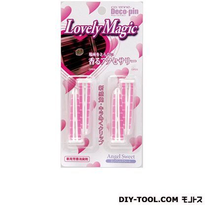 キャレーヌ・デコピンラブリーマジック(車用芳香消臭剤)エンジェルスウィート D-07 1