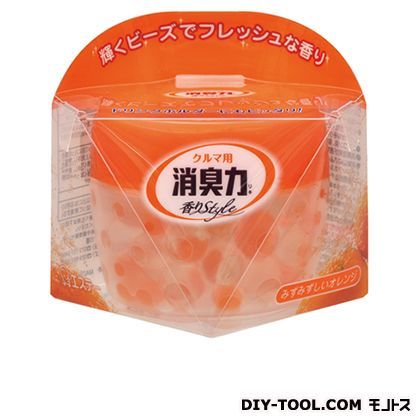 クルマ用消臭力置くタイプみずみずしいオレンジ K-58 1