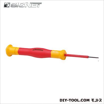 絶縁精密ドライバーマイナス 0.23X1.5 E31415 1個