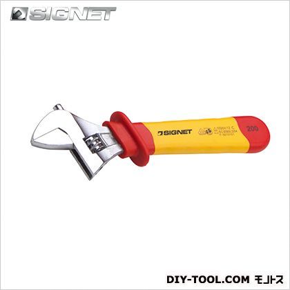 絶縁モンキーレンチ 200MM E40620 1個