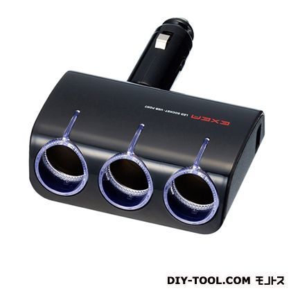 USB&トリプルソケット2