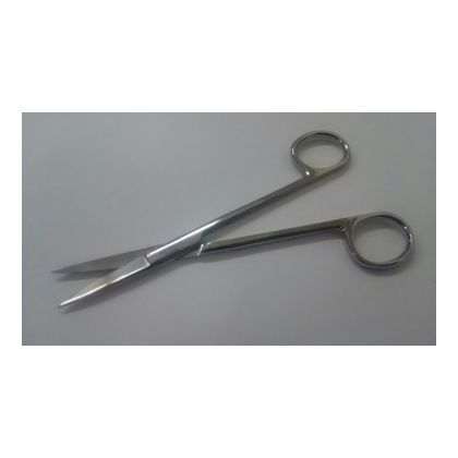 精密金切ハサミ(薄物用)直 サイズ:A=35mmB=110mmC=45mmD=145mm 1