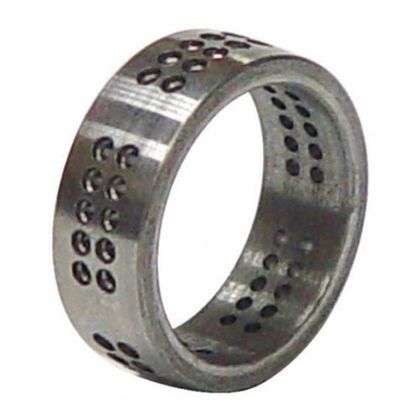 50穴パヴェステンレス サイズ:20.8X7mm幅、1.5mm穴X50 011-379ss 1