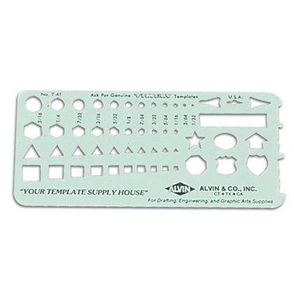 ハンディテンプレート サイズ:102X270mm 022-049 1