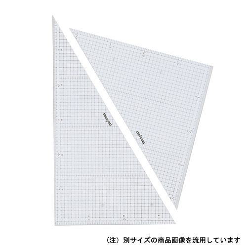 方眼三角定規2-24cm 13-601 1