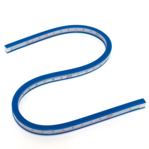 自在曲線メモリ付40cm 14-640 1