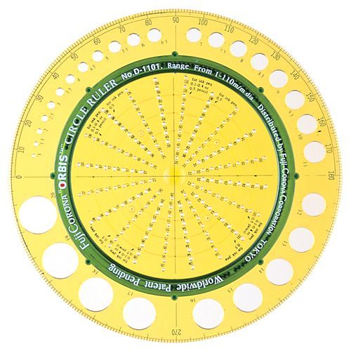 サークルルーラーD-1101 33-041 1