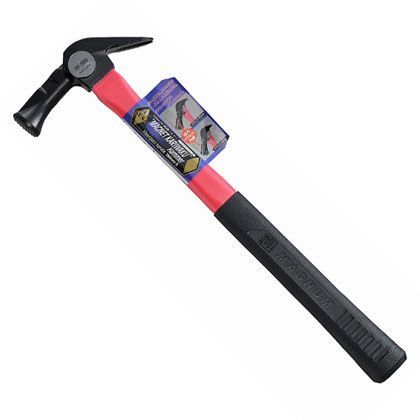 マグネット付仮枠ハンマー(グラスファイバー柄)止無