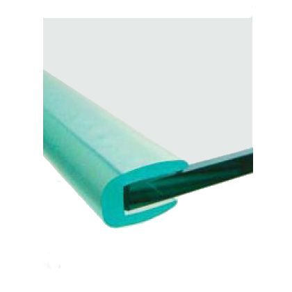 ソフトチャンネル エメラルドグリーン半透明 2000mm 04695 1